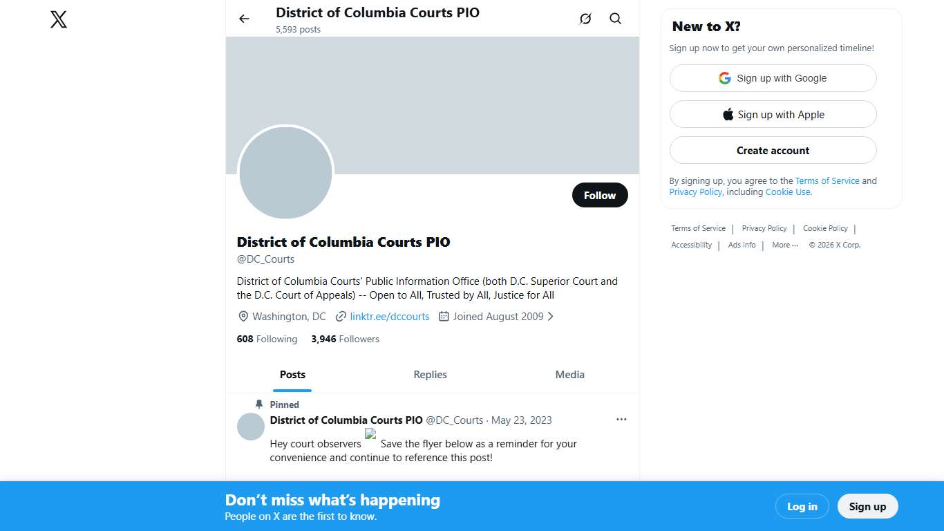 District of Columbia Courts PIO (@DC_Courts) / X